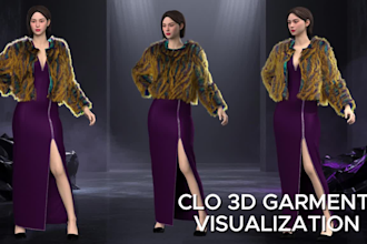 create clo 3d garment visualization with accurate fit