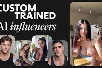 create ai instagram or ofm influencer