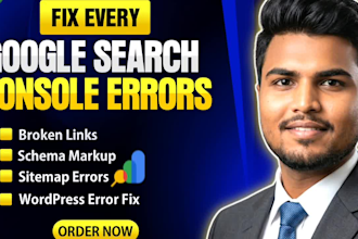 fix google search console indexing errors and 404 broken links