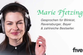 record in a female german voice over