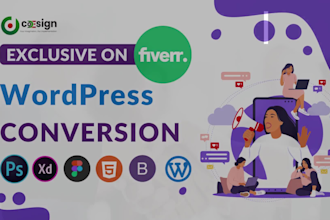 convert figma or xd to wordpress using elementor pro