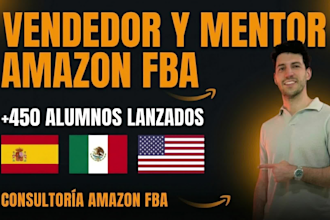 be your amazon fba expert , amazon fba consultant in spanish or english