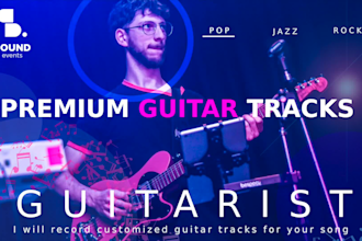 record customized guitar tracks for your song