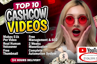 create automation cash cow youtube, cash cow videos, and cash cow channel