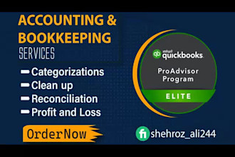do accounting and bookkeeping using quickbooks online