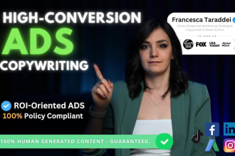 write persuasive high conversion ad copy for facebook ads