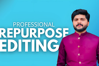 repurpose your long videos into short clips with engaging captions