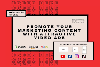 make videos ads for dropshipping and affiliate marketing content