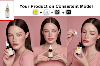 create consistent ai model for your product photography