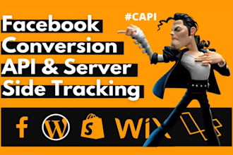 setup or fix facebook pixel conversion api, ecommerce tracking