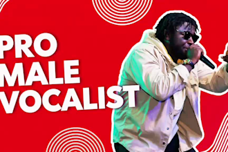 be your male rnb singer soul pop afrobeat or vocalist