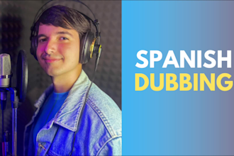 record spanish dubbing for your youtube videos