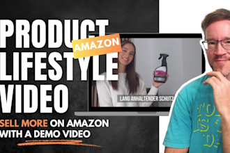 film your product for an amazon video ad