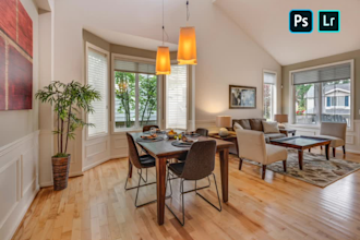 do real estate photo editing and color correction