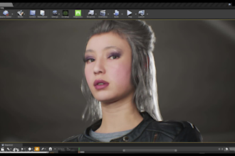 create 3d realistic character 3d metahuman model character for game or animation