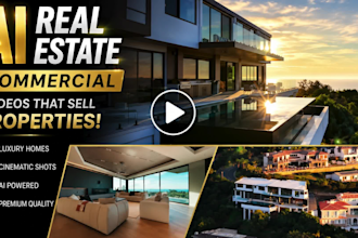 create cinematic ai real estate commercial videos that sell properties