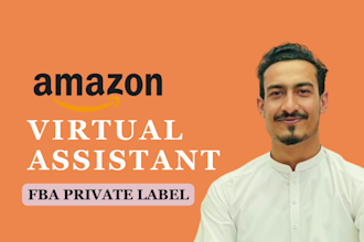 be your professional amazon virtual assistant fba private label