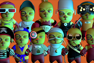 sculpt 3d model toys for 3d printing