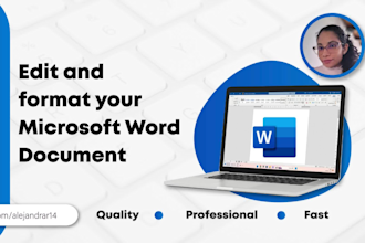 edit, format and enhance your microsoft word document