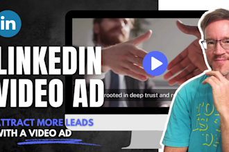 create a linkedin video ad for your business