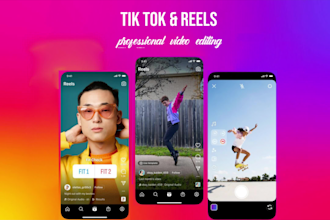 edit your tiktok videos youtube shorts or instagram reels
