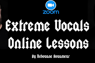 provide extreme metal singing and scream vocal lessons