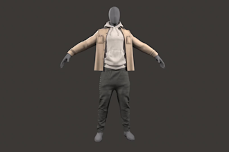 create metahuman clothing outfits and digital fashion for unreal engine