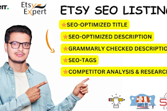 write etsy product listing descriptions to boost etsy sales