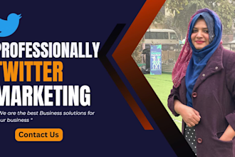 manage your x twitter account and fast organic growth