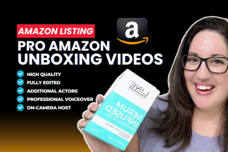 do a ugc amazon unboxing video of your product