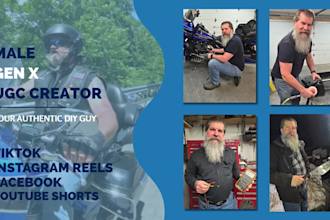 create gen x male ugc video ads for your product or service