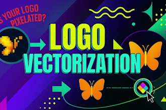 vectorize image or convert logo to vector