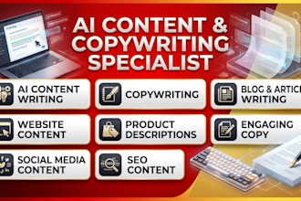 be your expert ai content and copywriting specialist