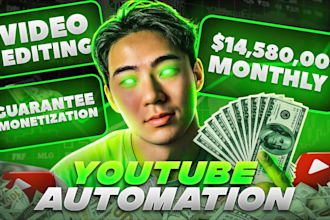 create youtube automotion channel and cash cow videos