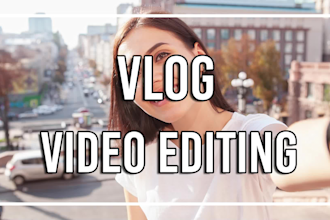 edit your vlog for youtube