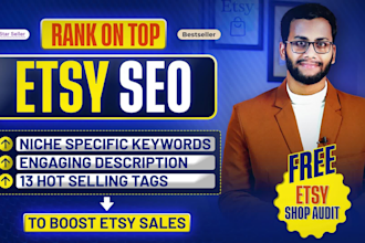 do etsy SEO for etsy product listing to boost your etsy sales