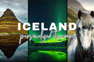 plan your personalized travel itinerary to iceland