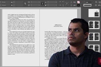 professionally design and layout your book in spanish
