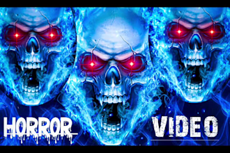 create scary videos and horror video for youtube
