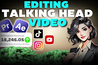 edit talking head videos