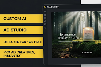 build and deploy your own ai ad studio fast