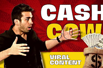 do youtube automation cash cow videos, faceless videos cash cow channel top 10