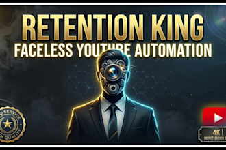 edit high retention faceless youtube automation videos and shorts