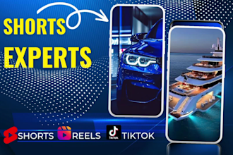 create luxury youtube shorts ig reels tiktok videos