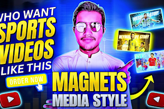 edit sports highlights and faceless sports video editing