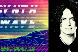record awesome vocals on your synthwave track