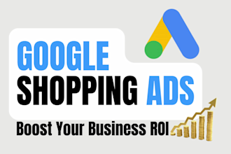 set up, manage, and optimize google shopping ads campaign