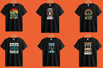 custom,  retro, vintage, typography t shirt, bulk t shirt