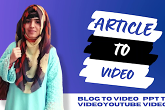 top 10 , convert article to video , text to video