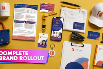 create a complete brand launch system including identity, packaging, marketing